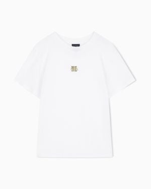 ARMANI EXCHANGE Crew Neck T-Shirt - White