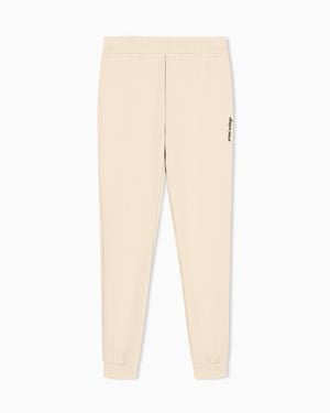 ARMANI EXCHANGE Regular Fit Pants Stretch Viscose Scuba - Natural