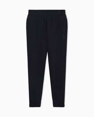 ARMANI EXCHANGE Jogger Pants With Logo - Blue
