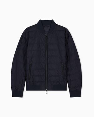 ARMANI EXCHANGE Down Jacket - Blue