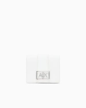 ARMANI EXCHANGE Mini Wallet - White