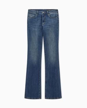 ARMANI EXCHANGE Flare Ultra-Stretch Jeans - Blue