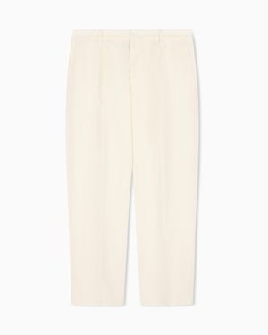 ARMANI EXCHANGE Cotton Chino Pants - White