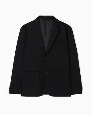 ARMANI EXCHANGE Technical Fabric Jacket - Black
