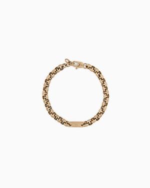 ARMANI EXCHANGE Stainless Steel Chain Bracelet - Metallic