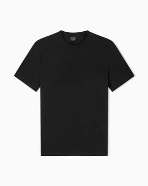 ARMANI EXCHANGE Regular Fit T-Shirt - Black