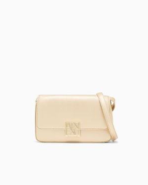 ARMANI EXCHANGE Clutch Mini Bag - Natural