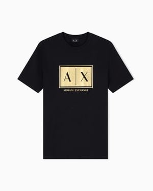ARMANI EXCHANGE T-Shirts - Black