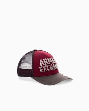 ARMANI EXCHANGE Baseball Hat - Red