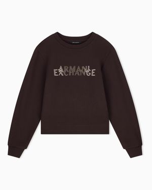 ARMANI EXCHANGE Sweatshirt - Brown
