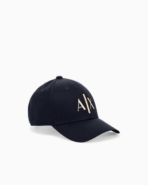 ARMANI EXCHANGE Baseball Hat - Blue