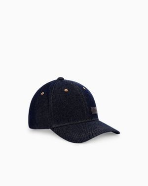 ARMANI EXCHANGE Baseball Hat - Blue