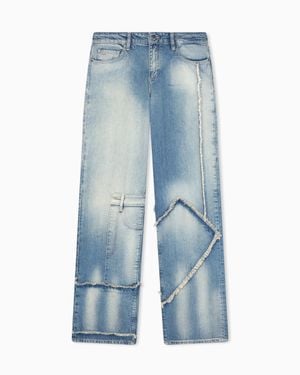 ARMANI EXCHANGE Relaxed Fit Jeans - Blue