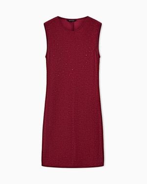 ARMANI EXCHANGE Slim Fit Dress - Red