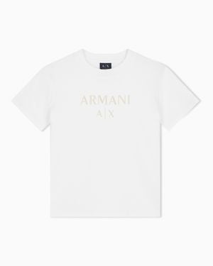 ARMANI EXCHANGE Regular T-Shirt - White
