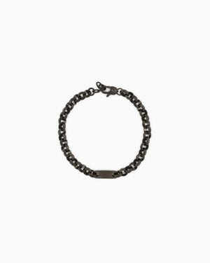 ARMANI EXCHANGE Stainless Steel Chain Bracelet - Metallic