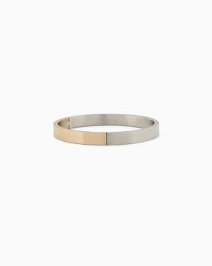 ARMANI EXCHANGE Stainless Steel Bangle Bracelet - White