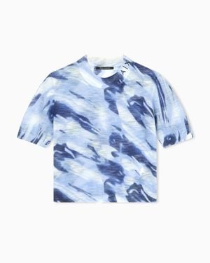 ARMANI EXCHANGE Top Tricot - Blue