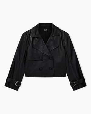 ARMANI EXCHANGE Blouson Jacket - Black