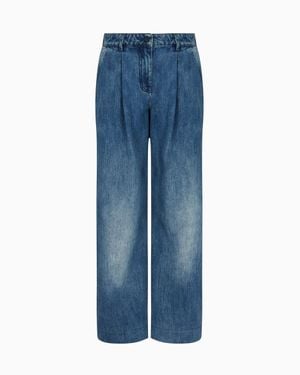 ARMANI EXCHANGE Oversized Jeans - Blue