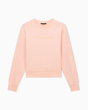 ARMANI EXCHANGE Sweatshirts Without Hood - Pink