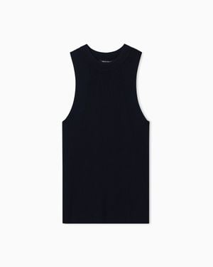 ARMANI EXCHANGE Round-Neck Top - Blue