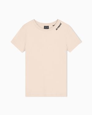 ARMANI EXCHANGE Regular T-Shirt - Natural