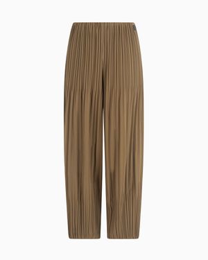 ARMANI EXCHANGE Wide Pants - Natural