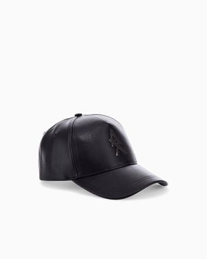 ARMANI EXCHANGE Baseball Hat With Regular Fit - Blue