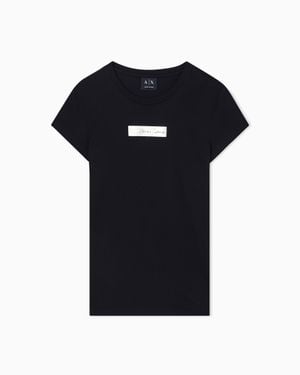 ARMANI EXCHANGE Slim Fit T-Shirt - Black