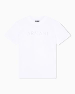 ARMANI EXCHANGE Relaxed Fit T-Shirt - White