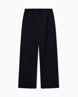 ARMANI EXCHANGE Regular Fit Pants - Blue