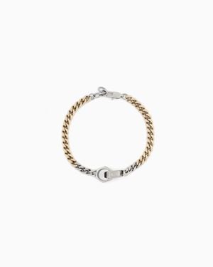 ARMANI EXCHANGE Stainless Steel Id Bracelet - White