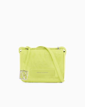 ARMANI EXCHANGE Messenger Bag Crossbody - Yellow