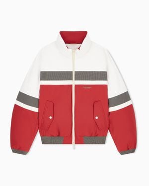 ARMANI EXCHANGE Regular Fit Blouson Jacket - Red