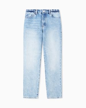 ARMANI EXCHANGE Carrot Fit Jeans - Blue
