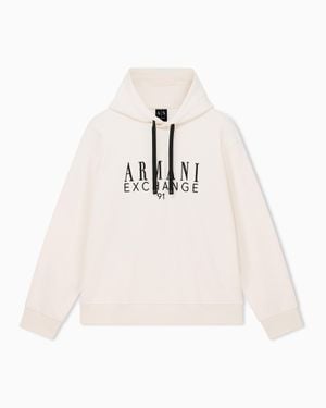 ARMANI EXCHANGE Hooded Sweatshirt - Natural