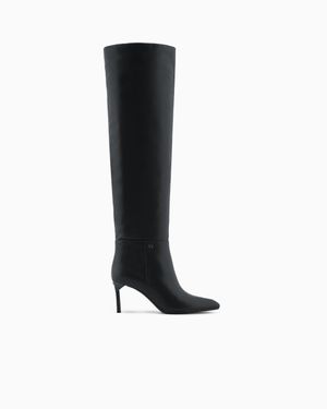 ARMANI EXCHANGE Boots With Thin Heel - Black