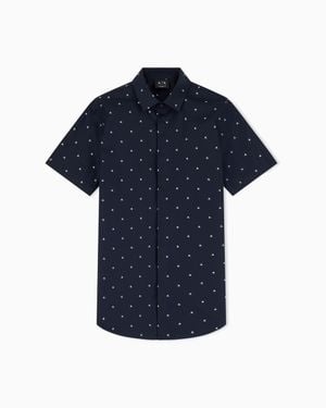 ARMANI EXCHANGE Shirt Slim Fit - Blue