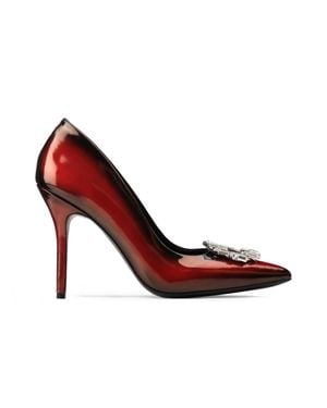 Armos Patent Leather Pump - Red