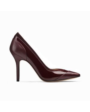 Armos Burgundy Pointed-Toe Pump - Brown