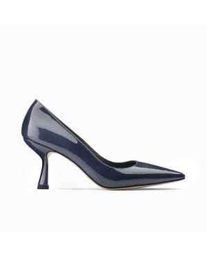 Armos Ink- Patent Leather Pump - Blue