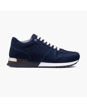 Armos Dark Denim Sneaker - Blue