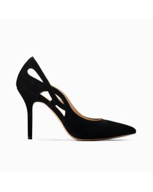 Armos Suede Pump - Black
