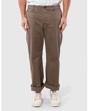 YMC Thin Duke Trousers - Brown