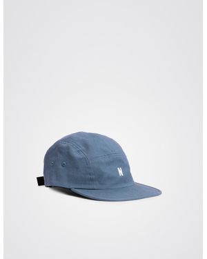Norse Projects 5-Panel Cap (Twill) - Blue