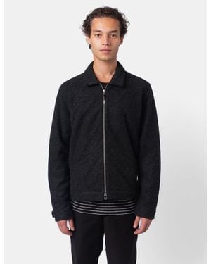 Folk Signal Blouson Jacket - Blue