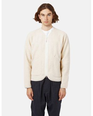 Universal Works Zip Liner Jacket - Natural