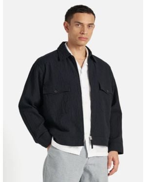 Universal Works E130 Jacket (Ospina Cotton) - Black