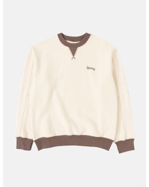 Heresy Panel Sweatshirt - Natural
